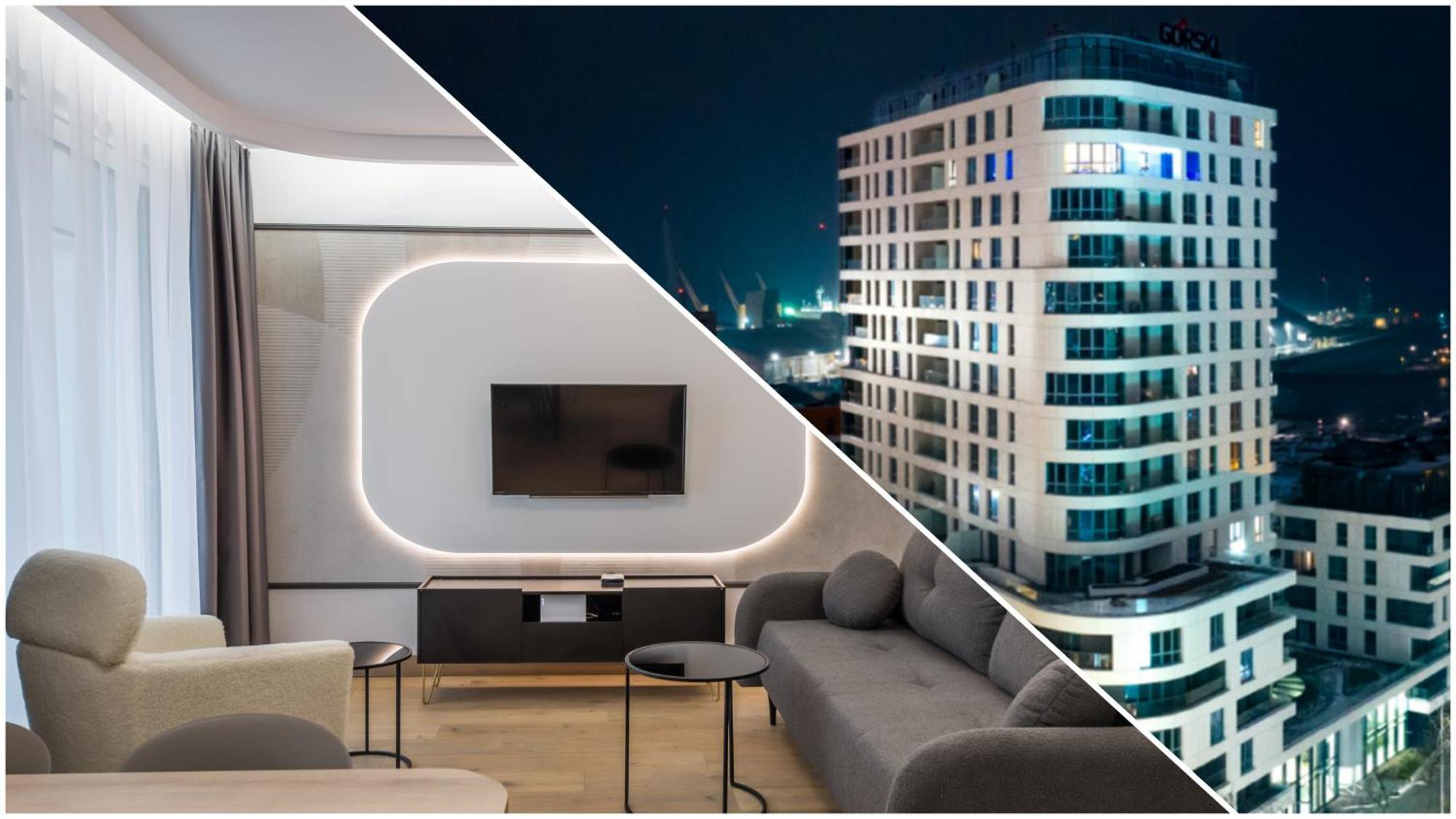 Aperto Apartament Gdynia Centrum 10 Pietro Luaran gambar