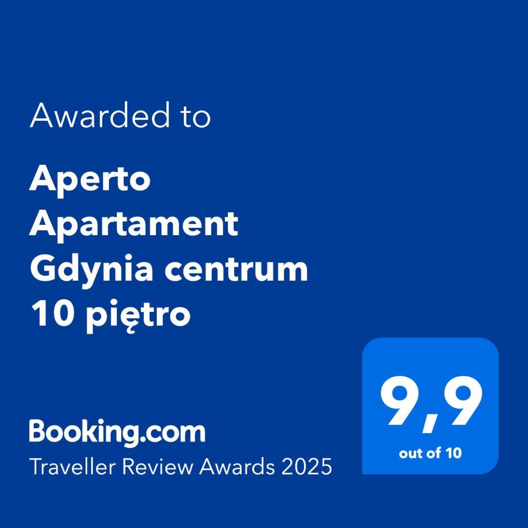 Aperto Apartament Gdynia Centrum 10 Pietro Luaran gambar